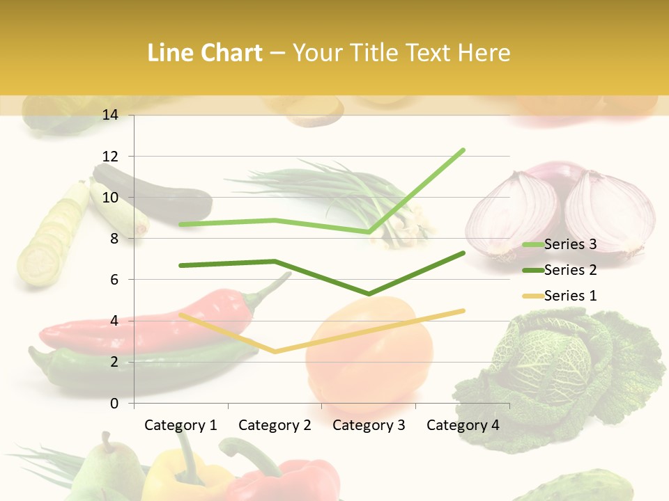 Apple Cabbage Vegetable PowerPoint Template