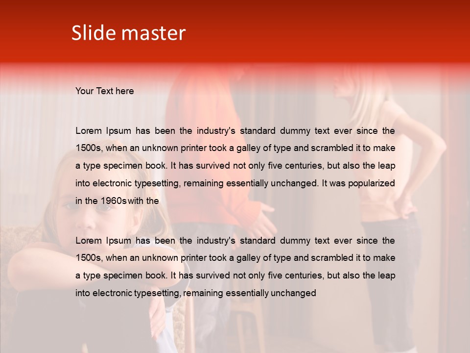 Heteroual Frustration Sullen PowerPoint Template