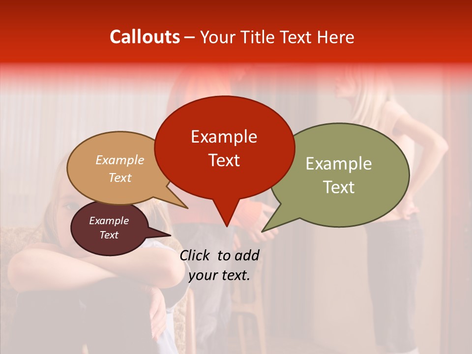 Heteroual Frustration Sullen PowerPoint Template