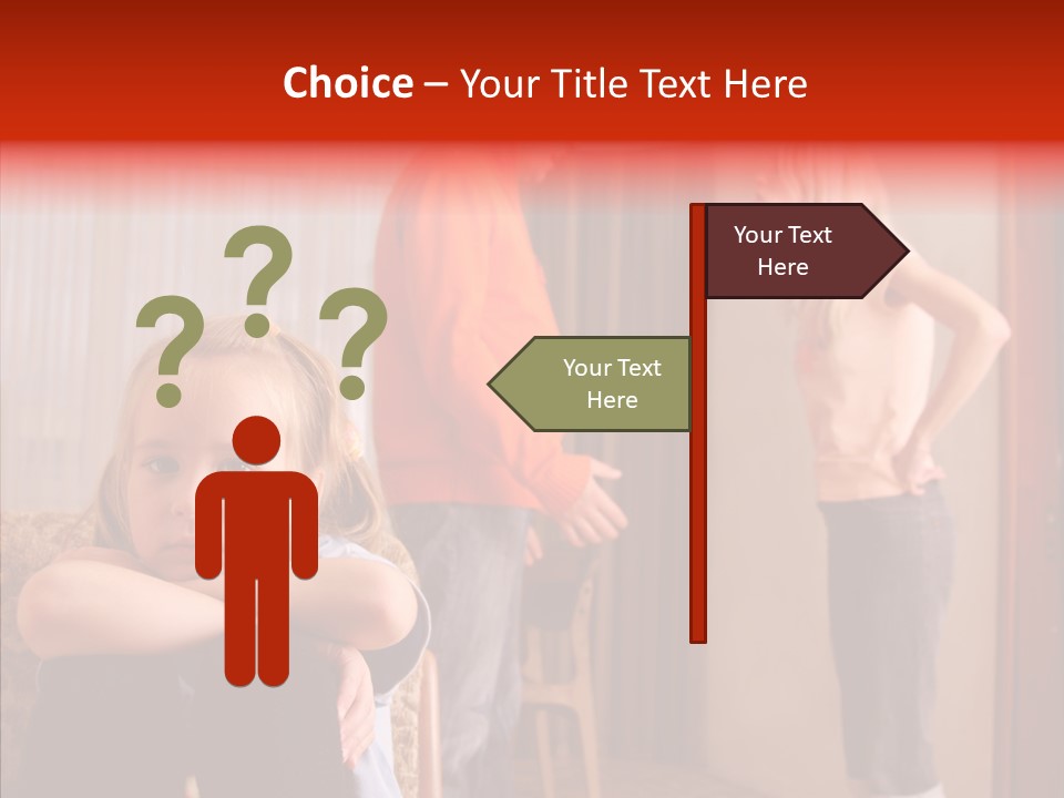 Heteroual Frustration Sullen PowerPoint Template