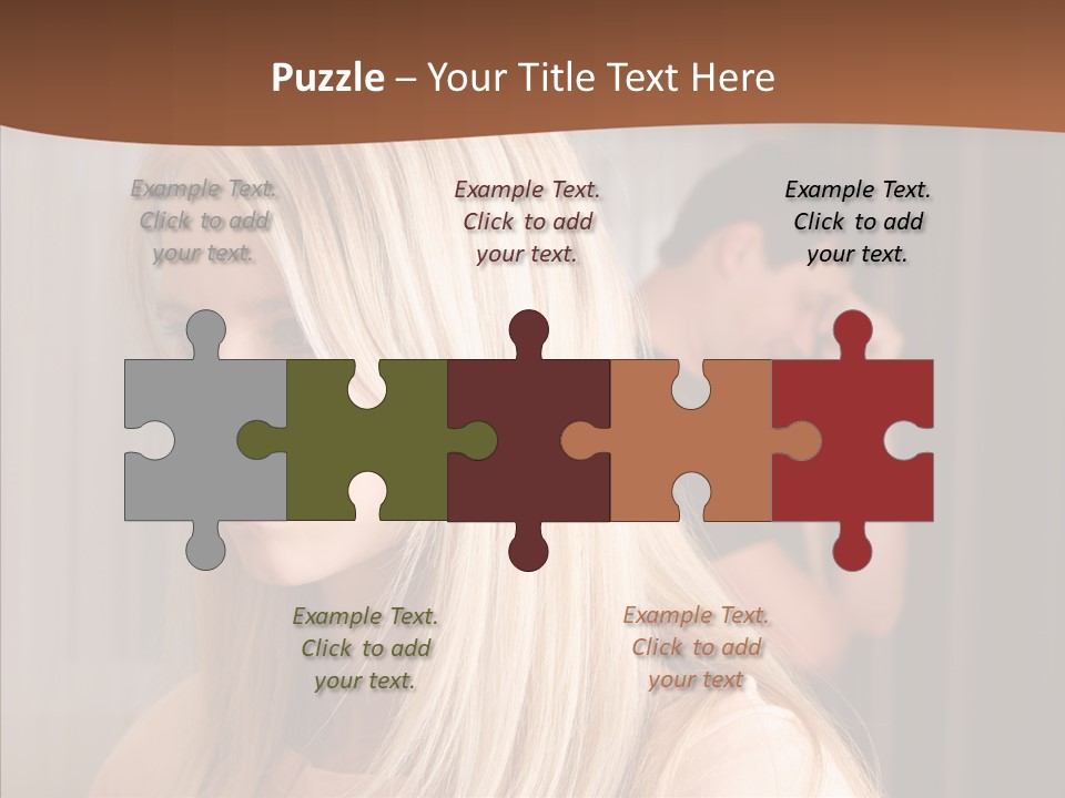 Male Togetherness Difficulties PowerPoint Template