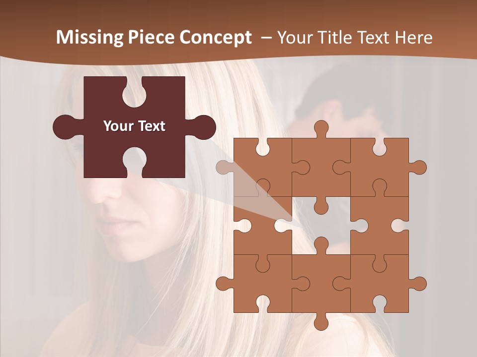 Male Togetherness Difficulties PowerPoint Template