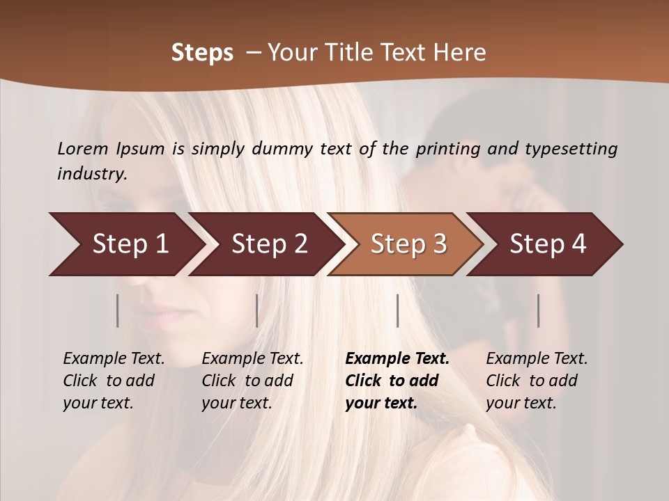 Male Togetherness Difficulties PowerPoint Template