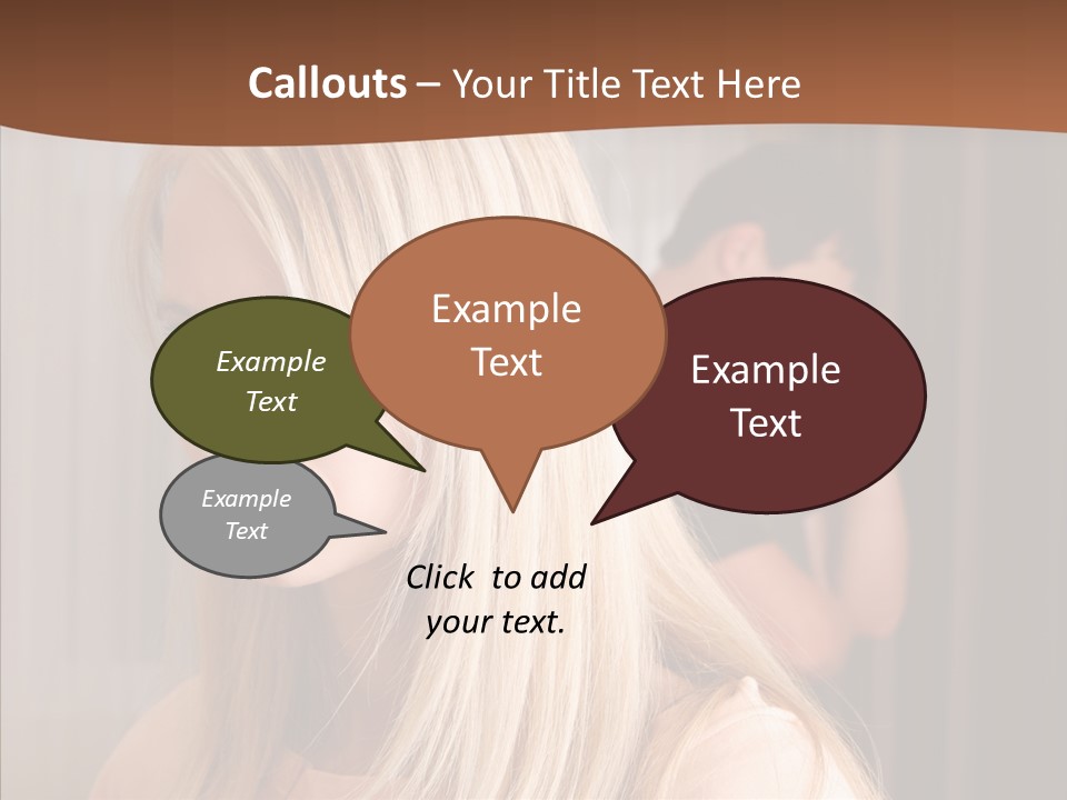 Male Togetherness Difficulties PowerPoint Template