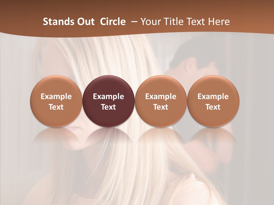 Male Togetherness Difficulties PowerPoint Template