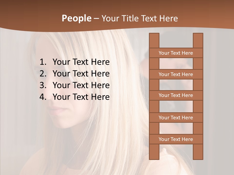 Male Togetherness Difficulties PowerPoint Template
