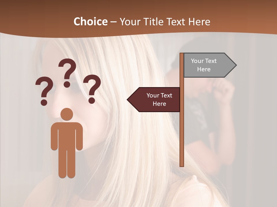 Male Togetherness Difficulties PowerPoint Template