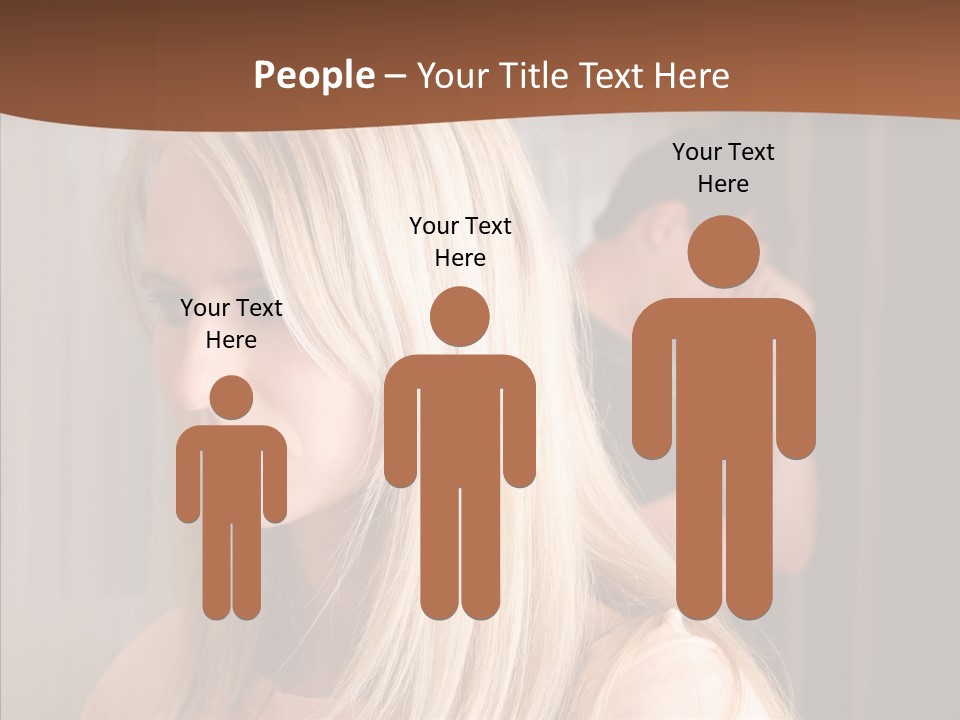 Male Togetherness Difficulties PowerPoint Template