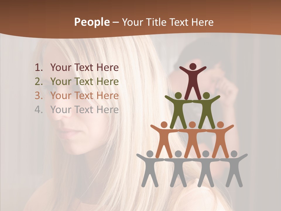 Male Togetherness Difficulties PowerPoint Template