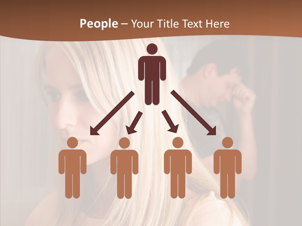 Male Togetherness Difficulties PowerPoint Template
