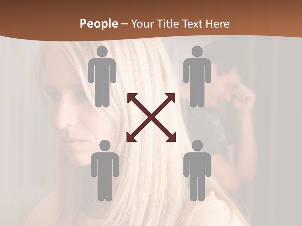 Male Togetherness Difficulties PowerPoint Template