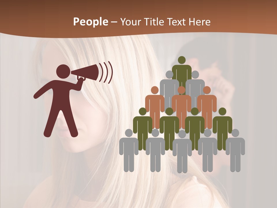 Male Togetherness Difficulties PowerPoint Template