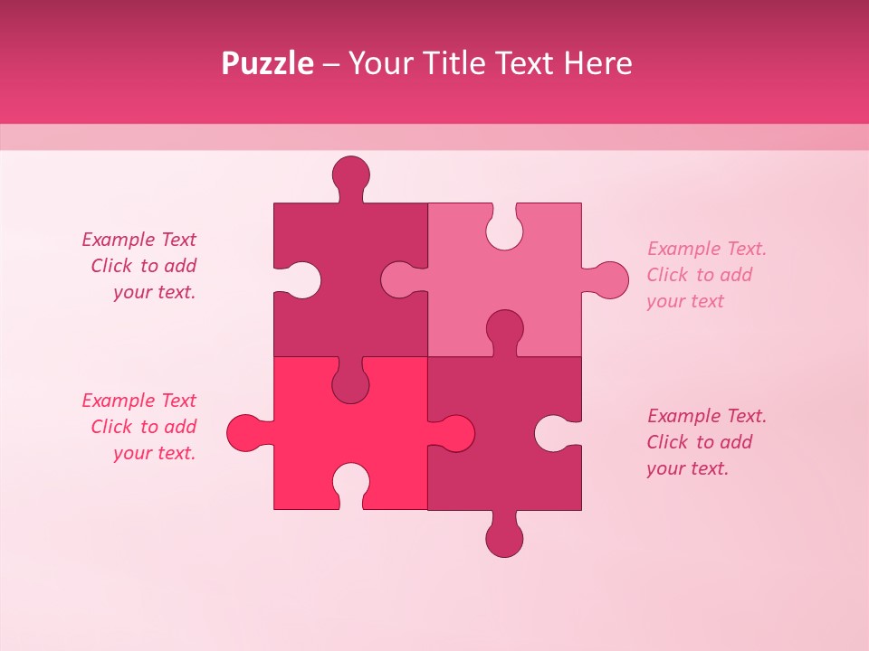 Elegant Fractal Design PowerPoint Template