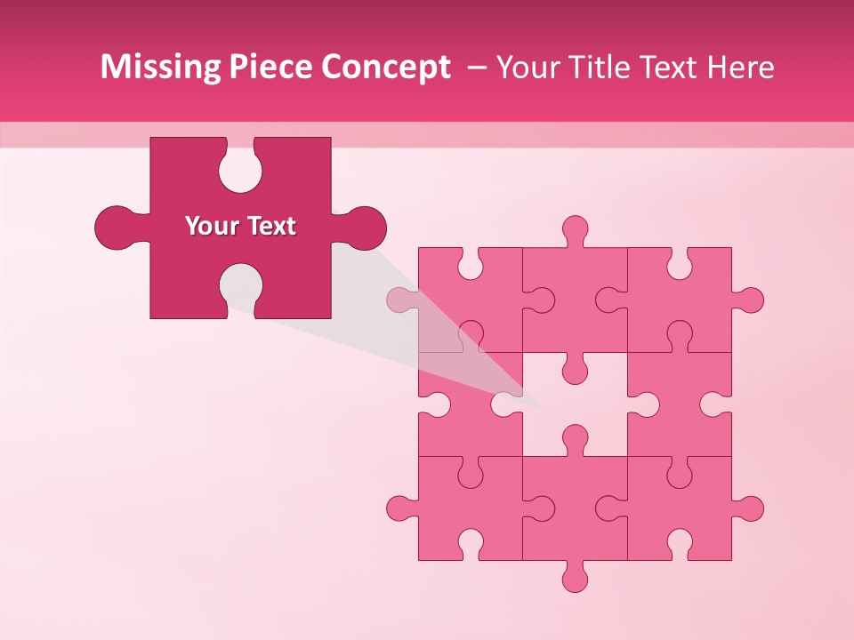 Elegant Fractal Design PowerPoint Template