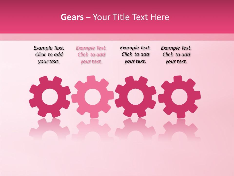 Elegant Fractal Design PowerPoint Template