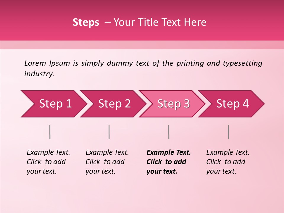 Elegant Fractal Design PowerPoint Template