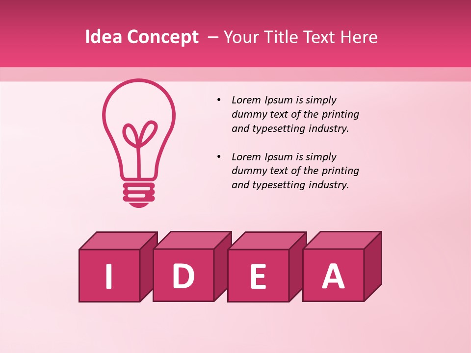 Elegant Fractal Design PowerPoint Template