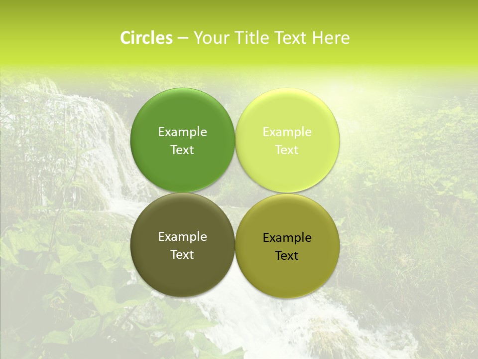 Clean Environment Splash PowerPoint Template