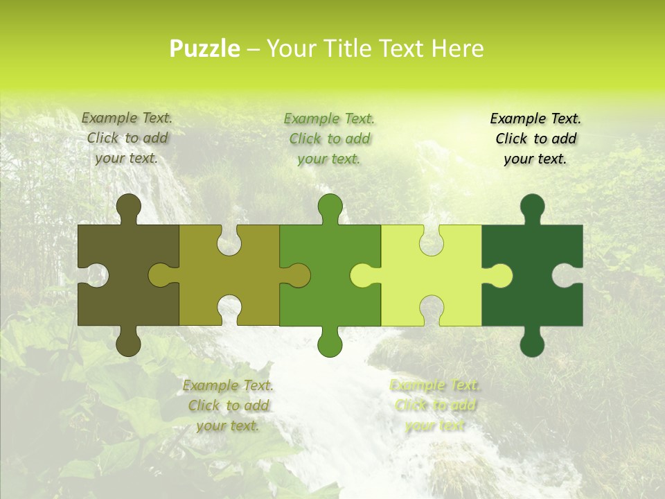 Clean Environment Splash PowerPoint Template