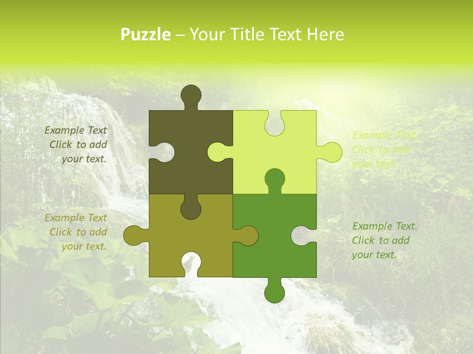 Clean Environment Splash PowerPoint Template