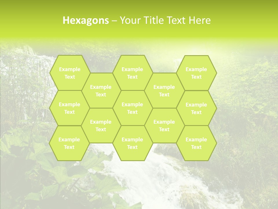 Clean Environment Splash PowerPoint Template