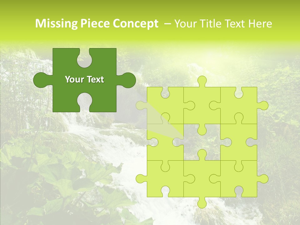 Clean Environment Splash PowerPoint Template