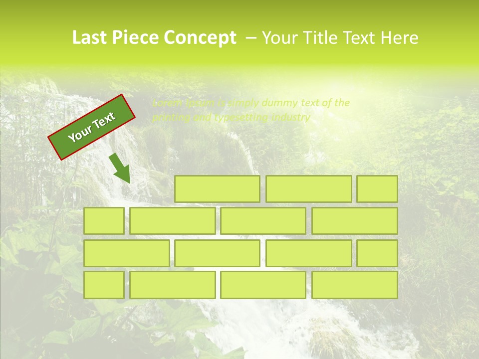 Clean Environment Splash PowerPoint Template