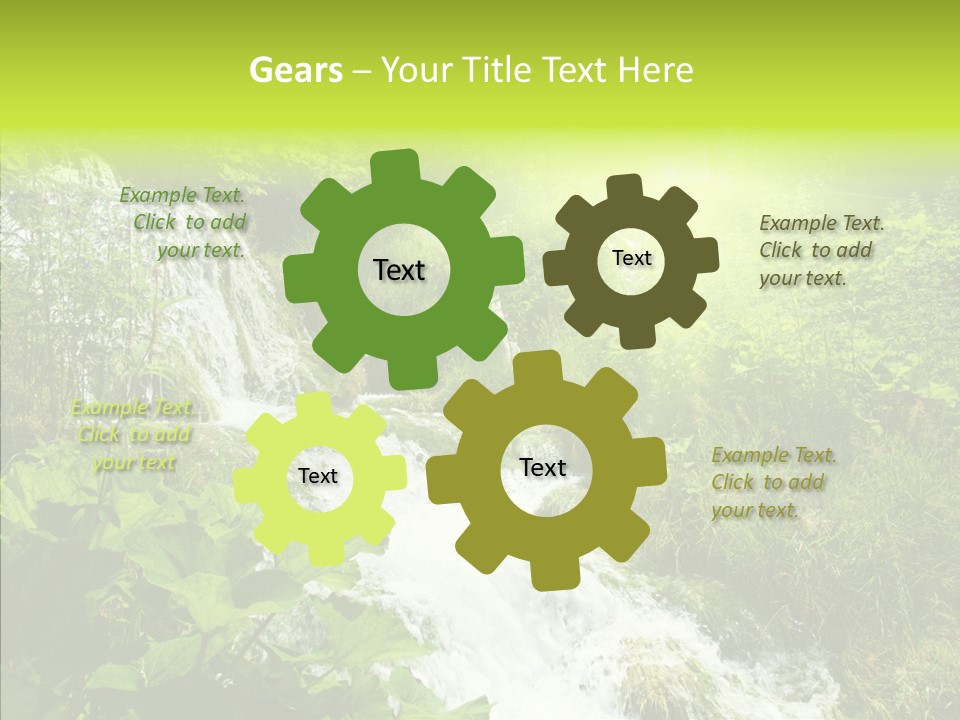 Clean Environment Splash PowerPoint Template