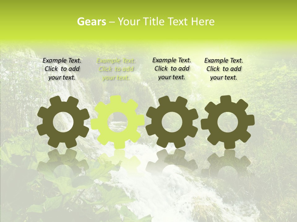 Clean Environment Splash PowerPoint Template