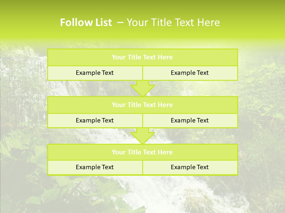 Clean Environment Splash PowerPoint Template