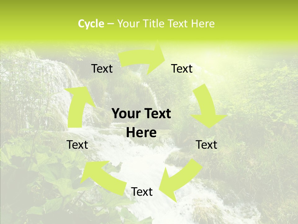 Clean Environment Splash PowerPoint Template