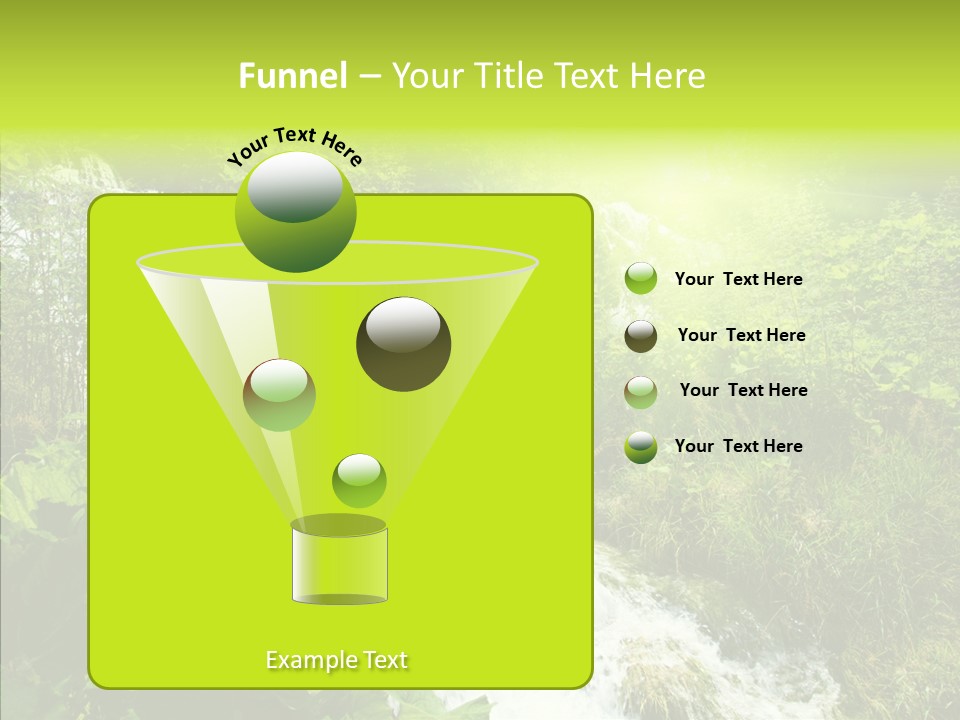 Clean Environment Splash PowerPoint Template