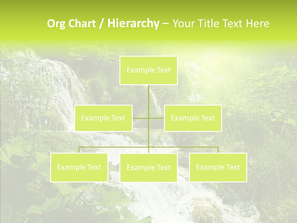 Clean Environment Splash PowerPoint Template