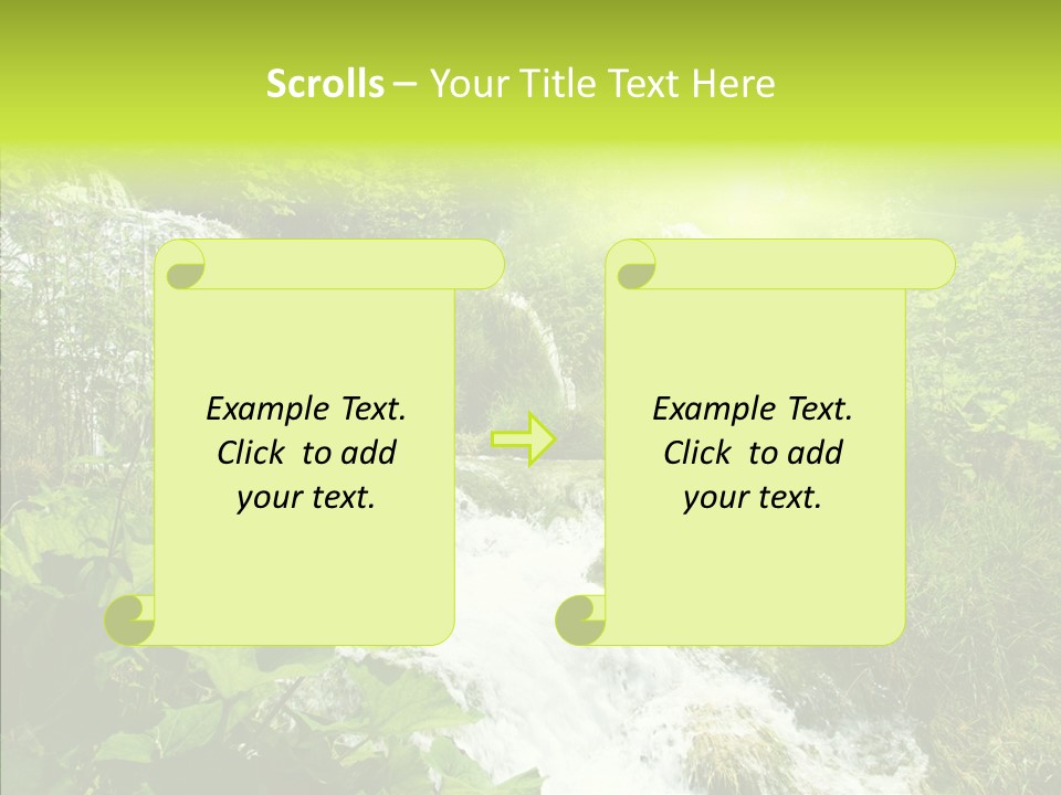 Clean Environment Splash PowerPoint Template