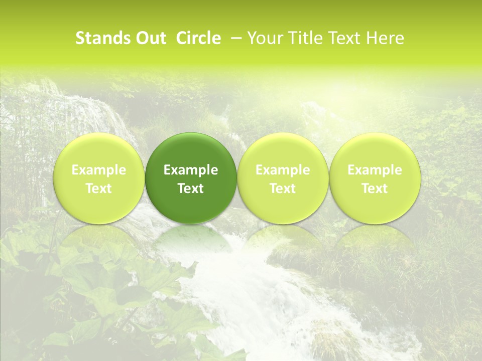 Clean Environment Splash PowerPoint Template