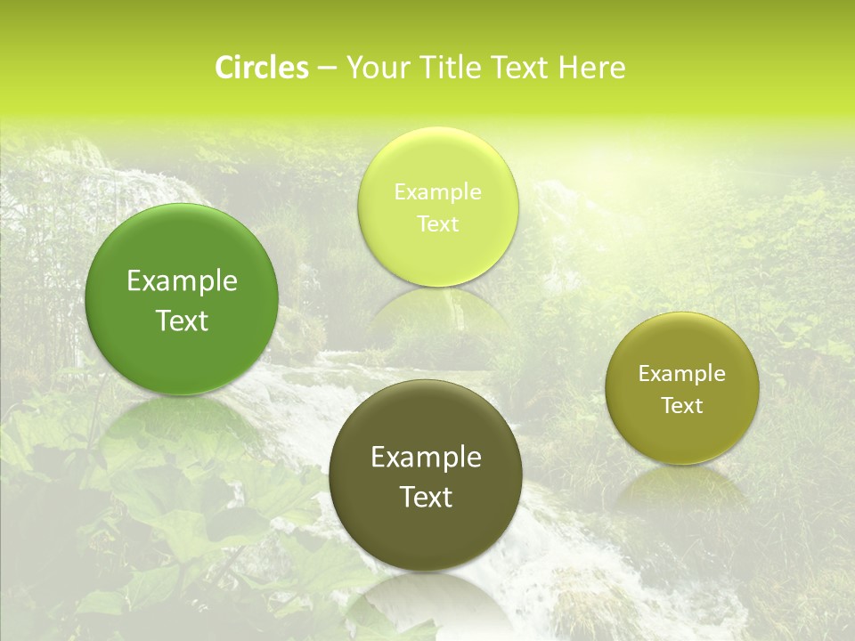 Clean Environment Splash PowerPoint Template
