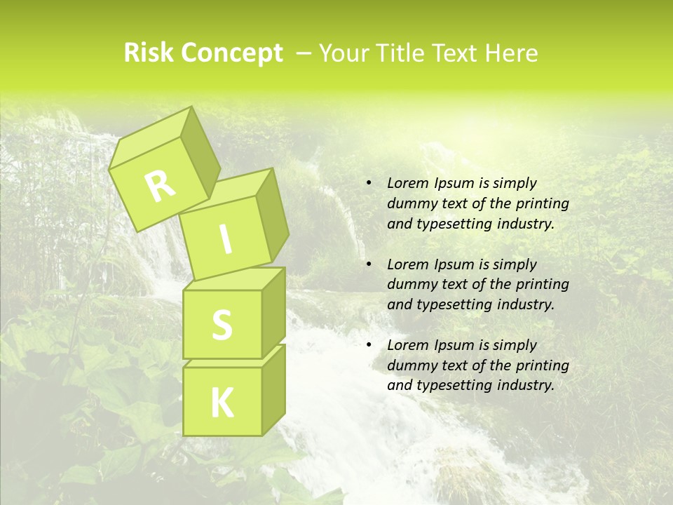 Clean Environment Splash PowerPoint Template