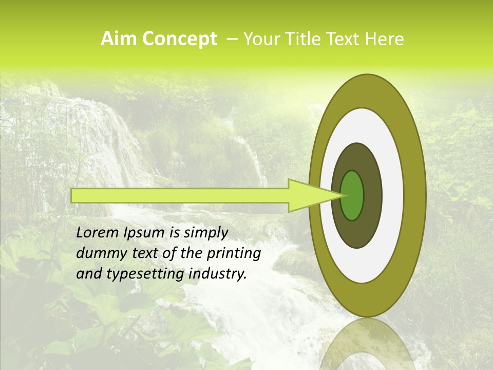 Clean Environment Splash PowerPoint Template
