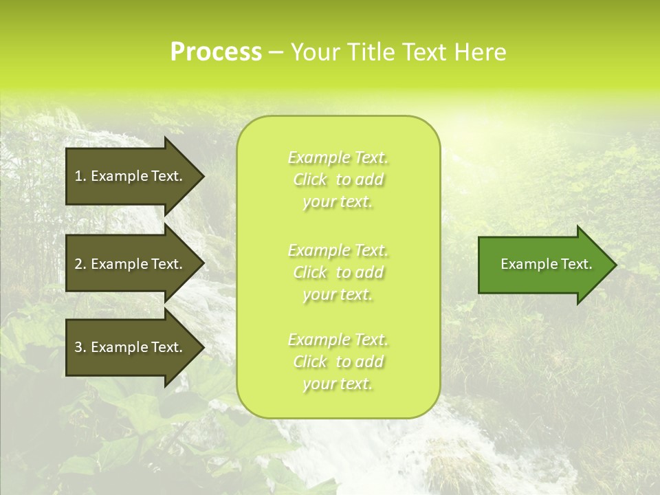 Clean Environment Splash PowerPoint Template