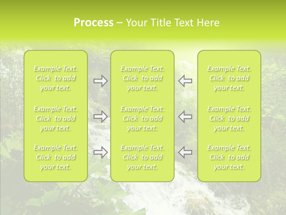 Clean Environment Splash PowerPoint Template