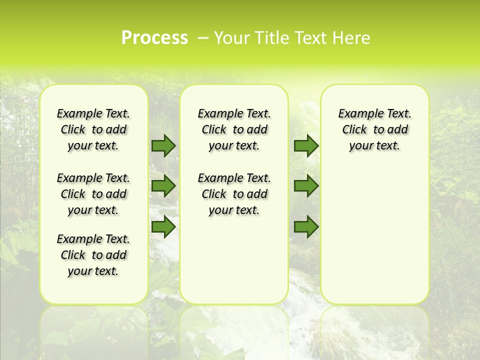 Clean Environment Splash PowerPoint Template