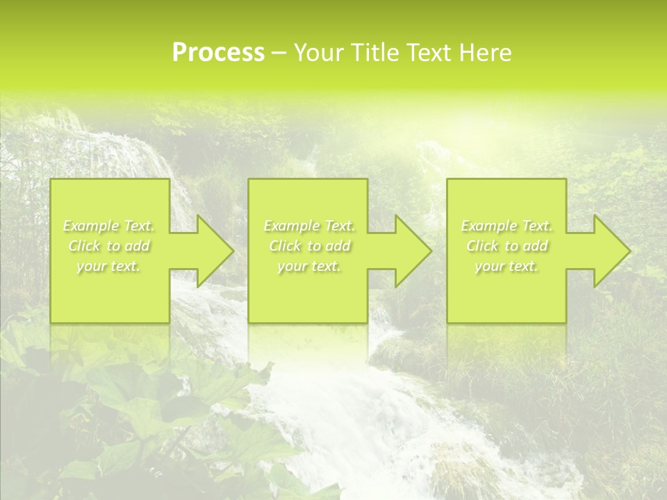 Clean Environment Splash PowerPoint Template