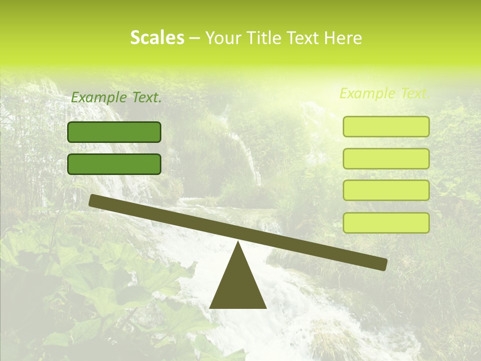 Clean Environment Splash PowerPoint Template