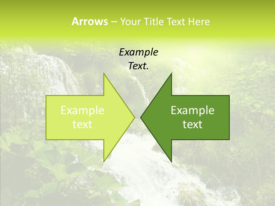 Clean Environment Splash PowerPoint Template