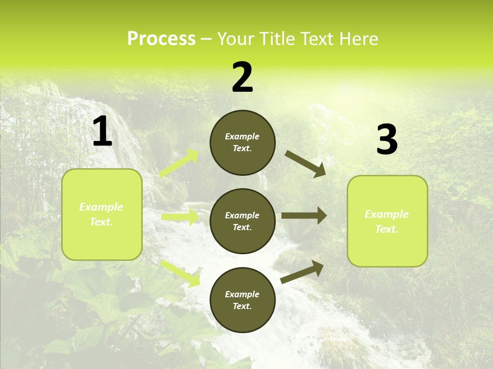 Clean Environment Splash PowerPoint Template