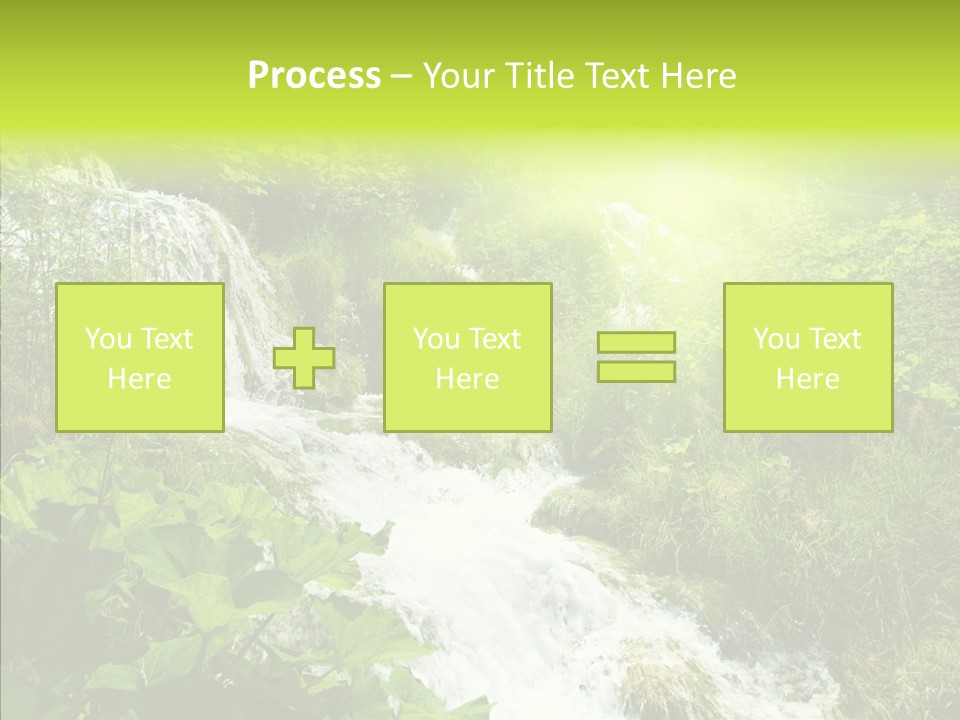 Clean Environment Splash PowerPoint Template