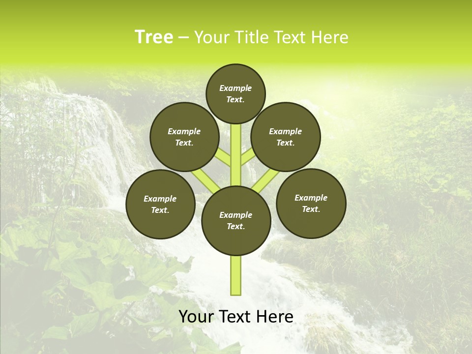 Clean Environment Splash PowerPoint Template