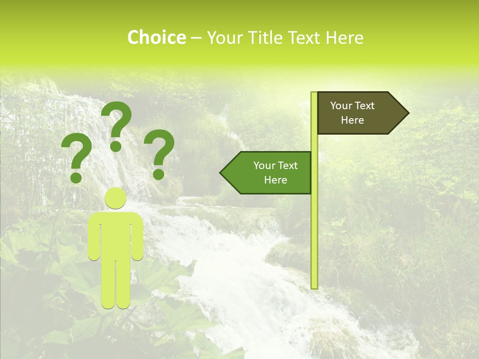 Clean Environment Splash PowerPoint Template