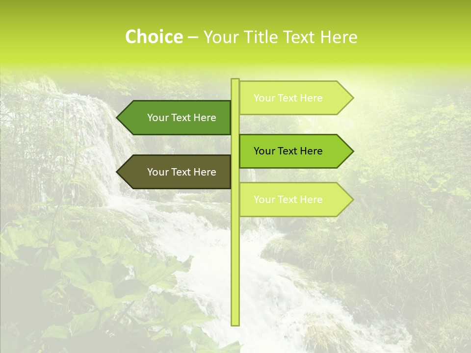 Clean Environment Splash PowerPoint Template