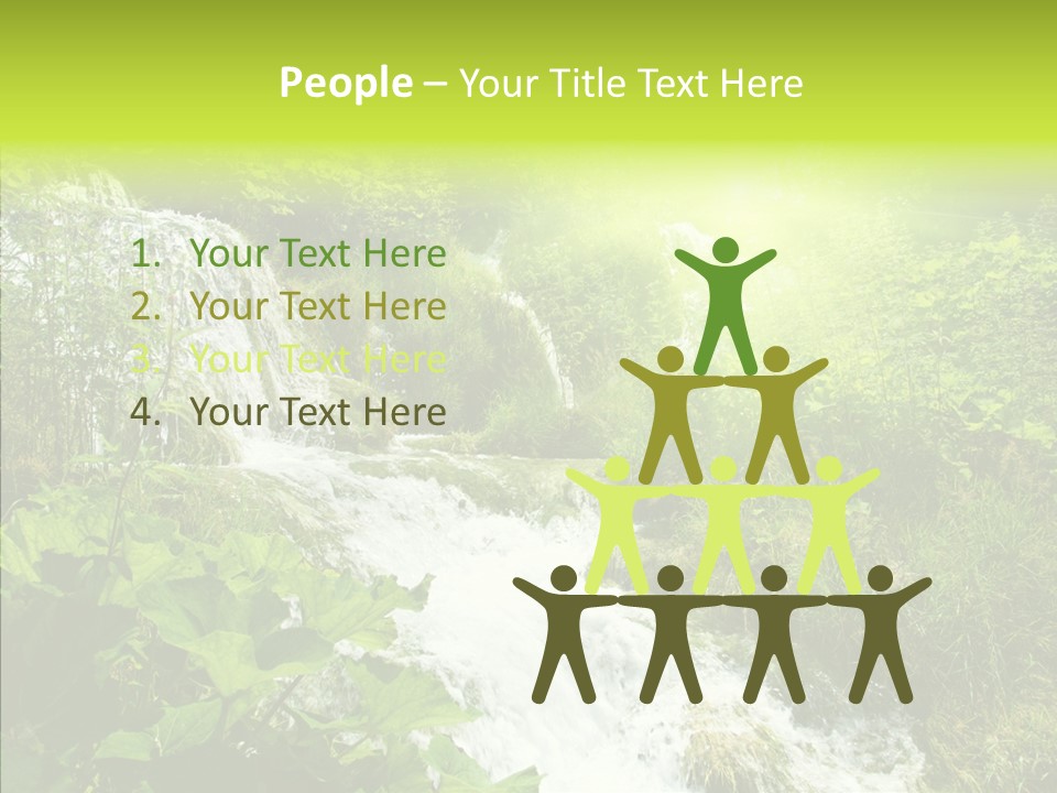 Clean Environment Splash PowerPoint Template